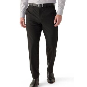 Nautica Classic Solid Black Suit Separate Dress Pants Men’s 36W 30L